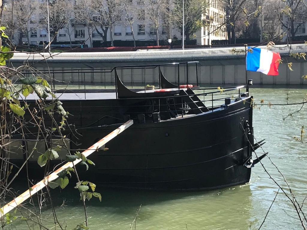 Grande Peniche 4 Ch - 10 Pers -Paris - Ile De Puteaux- Terrassesヴィラ エクステリア 写真